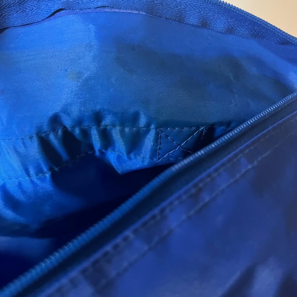 Vintage 90s Duck Tales Scrooge McDuck Disney 90's Small Blue Duffle Travel Bag - Picture 11 of 11